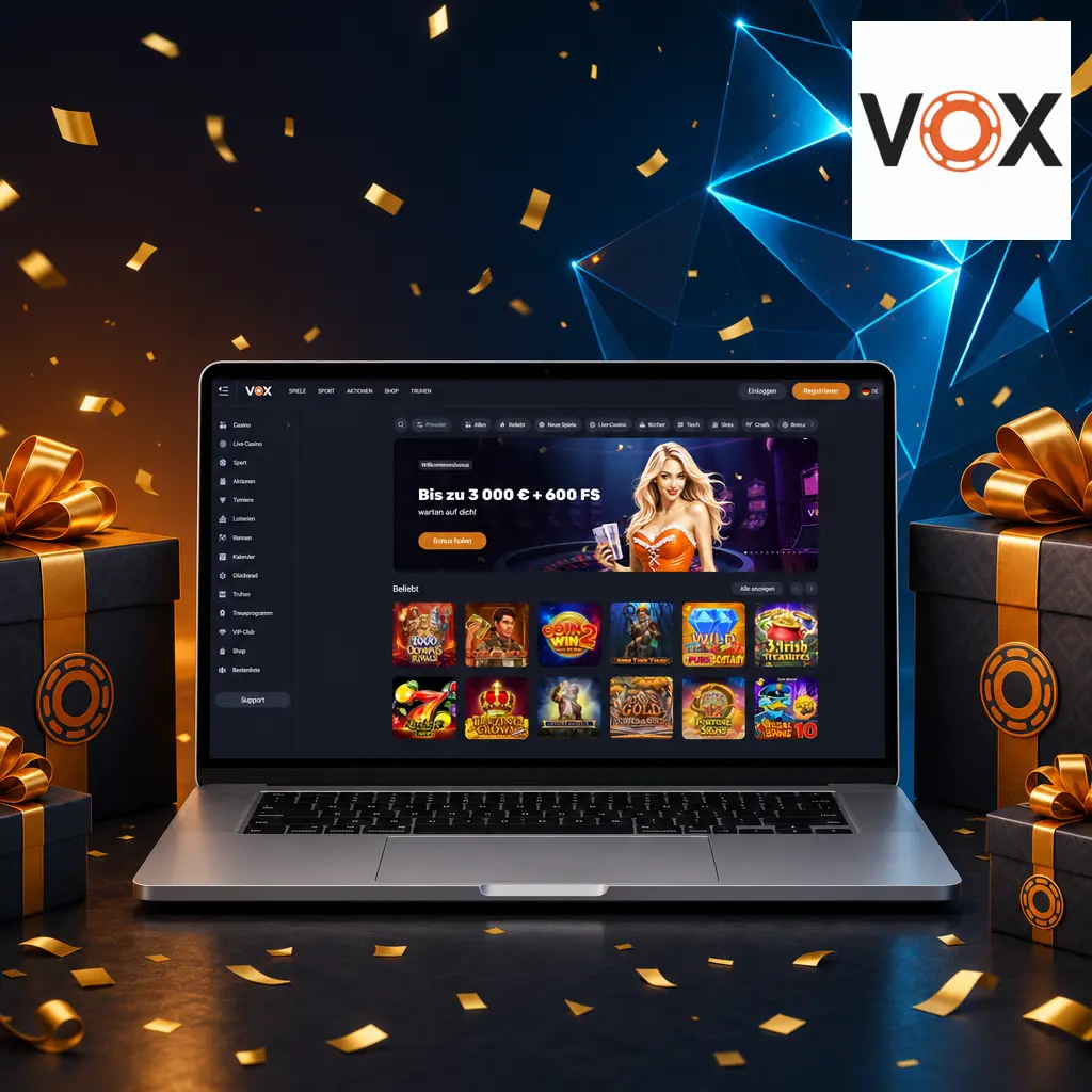 VOX Casino Deutschland – Online Casino und Sportwetten auf höchstem Niveau